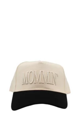 KenzKustomz Women's Mommin' Vintage Trucker Hat, Black | Belk
