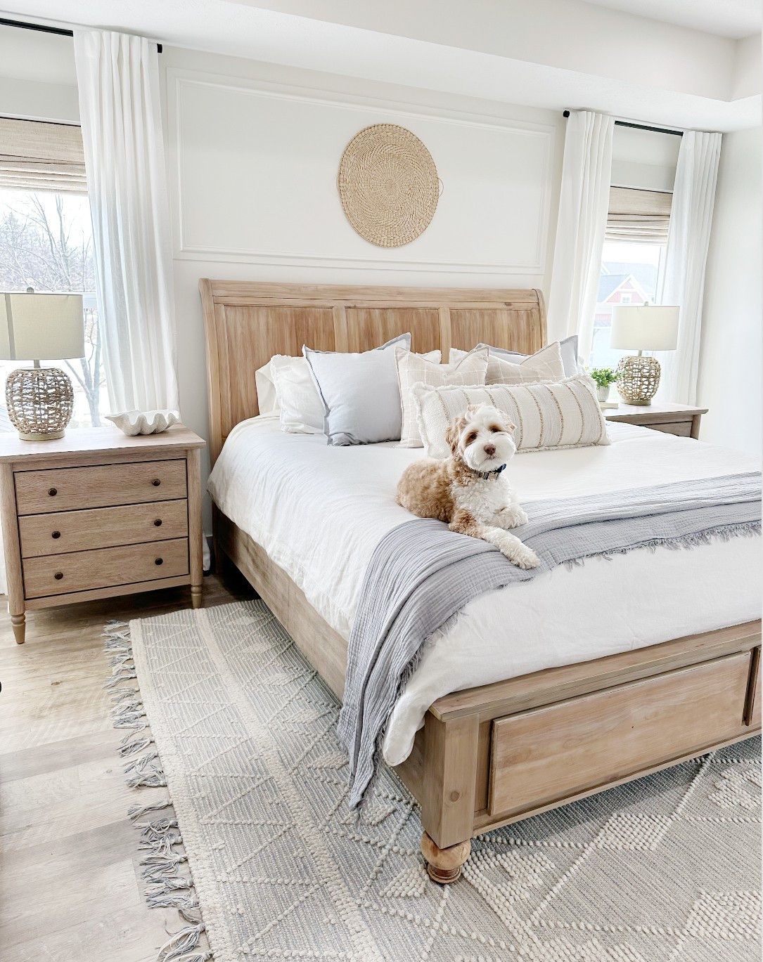 Look for less nightstands in this coastal inspired bedroom. 

#LTKHome #LTKFamily #LTKStyleTip