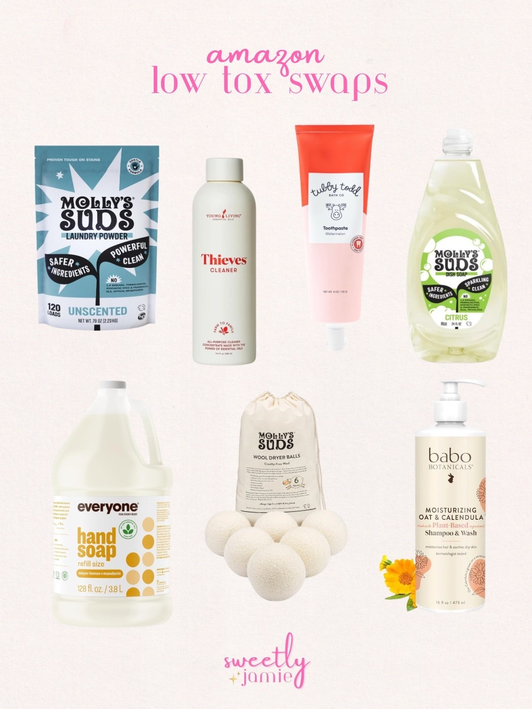 Simple low tox swaps options for around the house🫶🏻 #lowtoxliving #amazonfinds

#LTKmomlife #LTKHome
