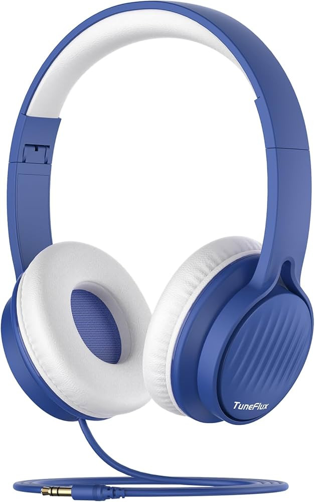 TuneFlux Upgraded Kids Headphones, Wired Toddler Headphones, 85dB Limited Volume On Ear Headphone... | Amazon (US)