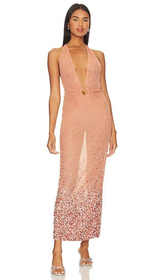 Ioanna Dress in Rose Gold | Revolve Clothing (Global)