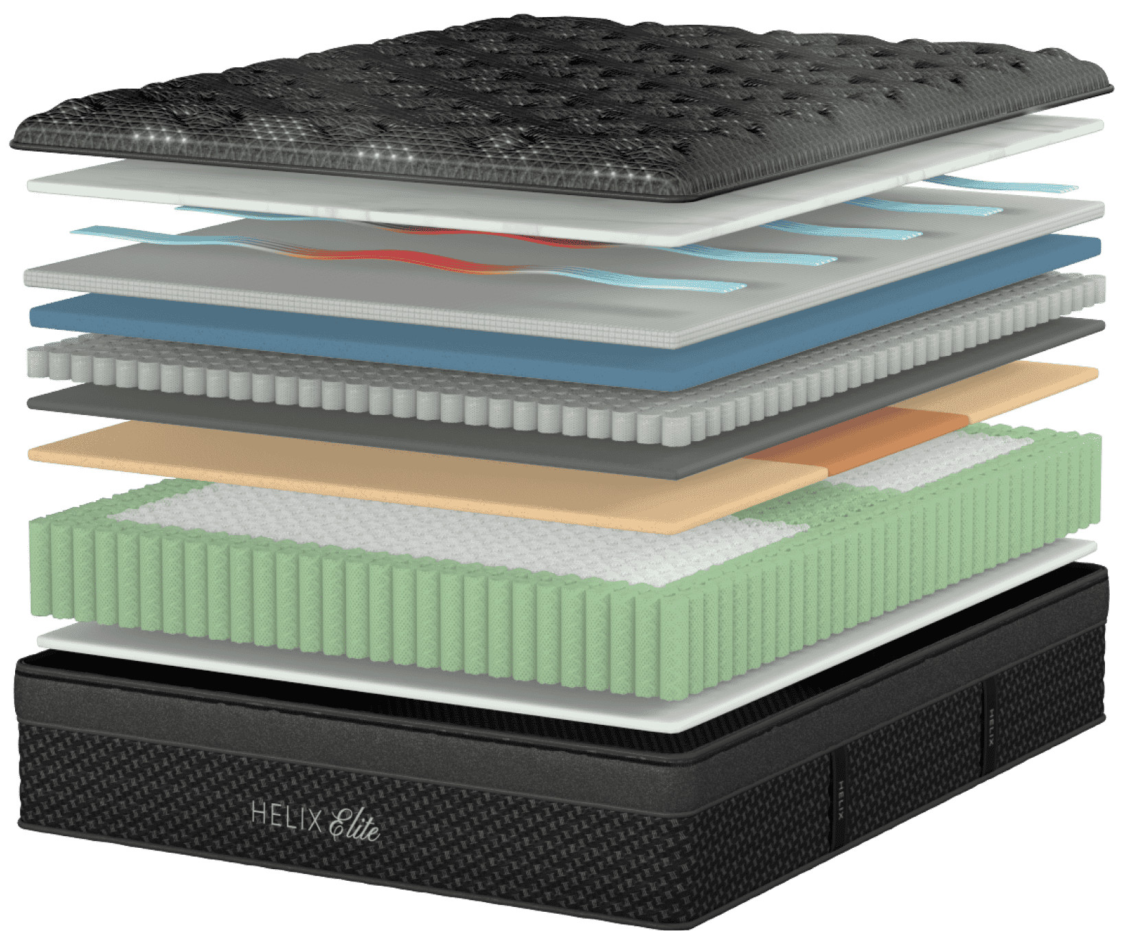 Shop the Helix Dawn Elite | Luxury Firm Mattress with Premium Cradling Foams - Helix Sleep | Helix Sleep