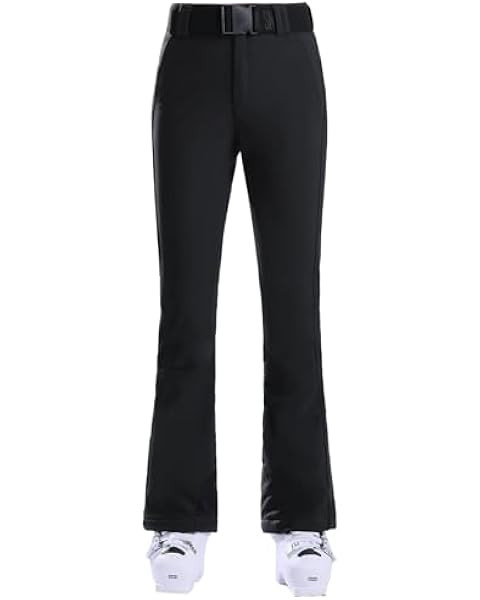 GSOU SNOW Womens Ski Pants Slim Fit Waterproof Insulated Snow Pants Flared Winter Outdoor Hiking ... | Amazon (US)