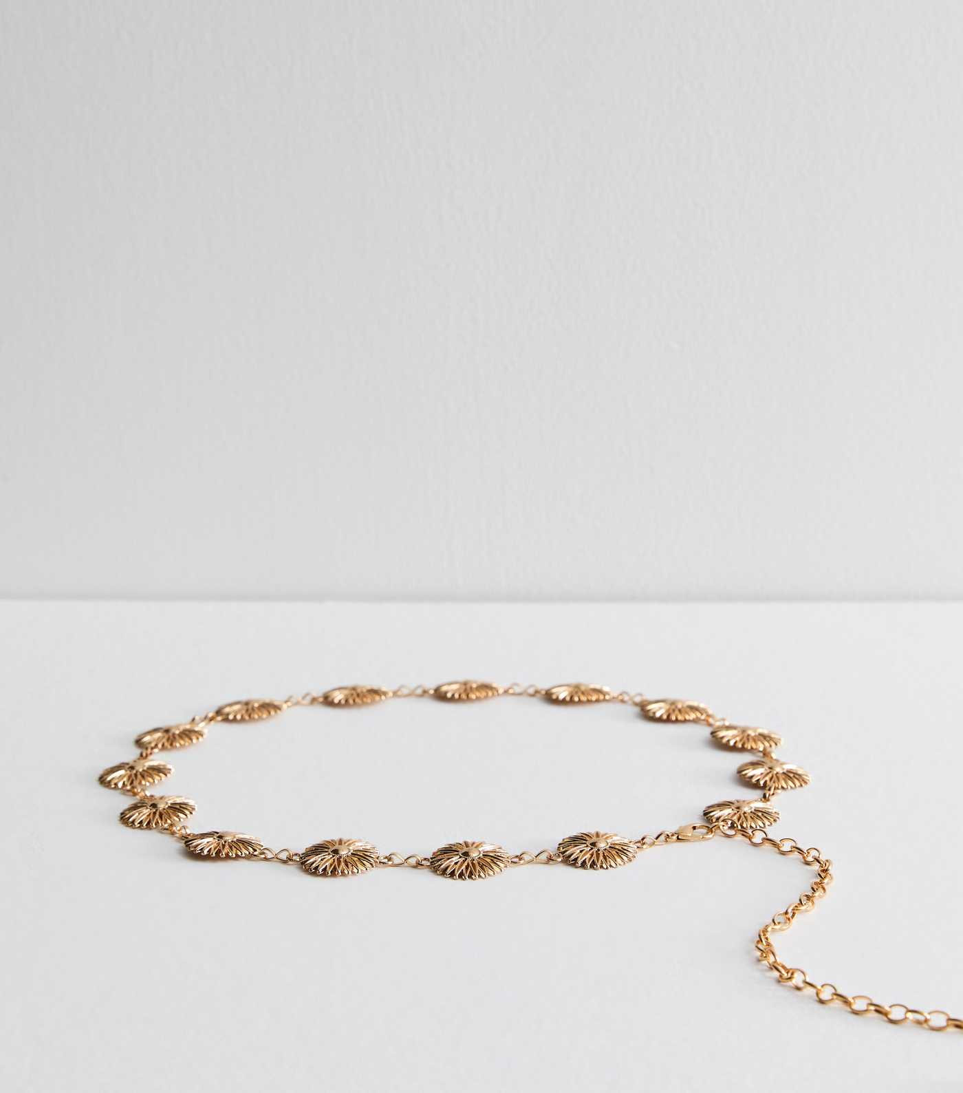 Gold Sun Charm Chain Belt | New Look | New Look (UK)