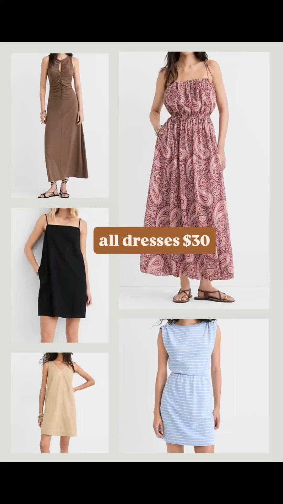 All dresses are $30 at LOFT.
Summer dresses.

#LTKSaleAlert #LTKSeasonal #LTKOver40