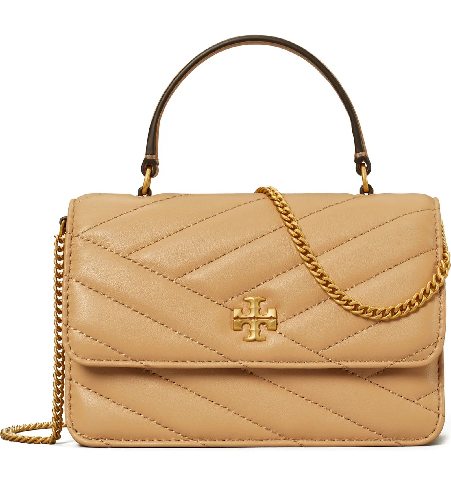 Mini Kira Chevron Quilted Leather Top Handle Bag | Nordstrom