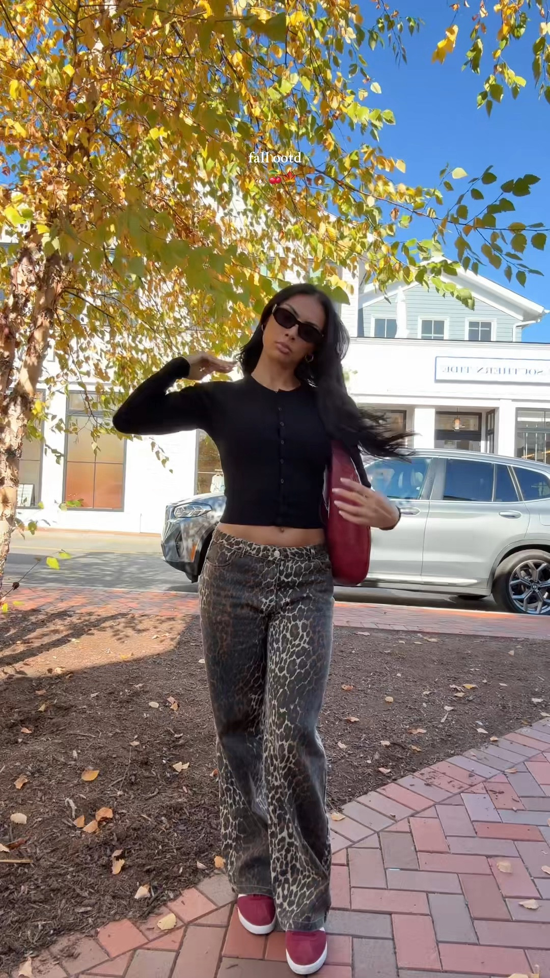 Fall outfit inspo — cheetah print with a pop of cherry 

#LTKStyleTip