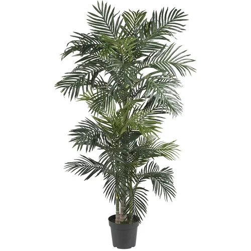 Nearly Natural 6.5ft. Golden Cane Palm Artificial Tree, Green | Walmart (US)