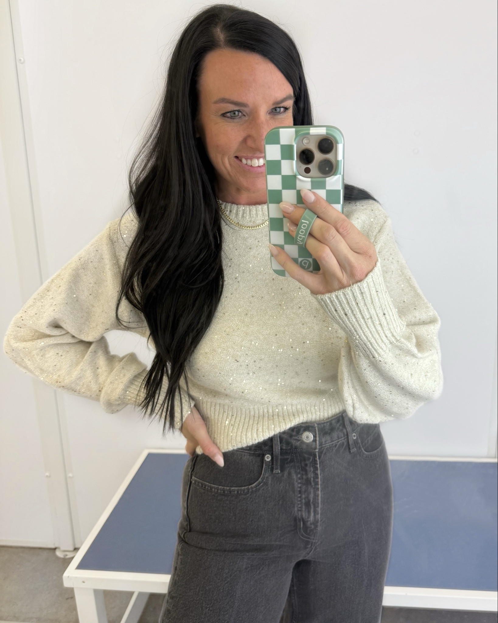 My Christmas sweeter is on sale! It would be beautiful for NYE too! ✨ It has subtle sequins sewn into the threading and also comes in other colors! Pretty with jeans, a skort or skirt with tights, or dressed up in trousers. (I sized down to an XS.)


Old navy finds, New year’s outfit idea, winter sweater, sweater weather, jeans outfit

#LTKFindsUnder50 #LTKSaleAlert #LTKHoliday