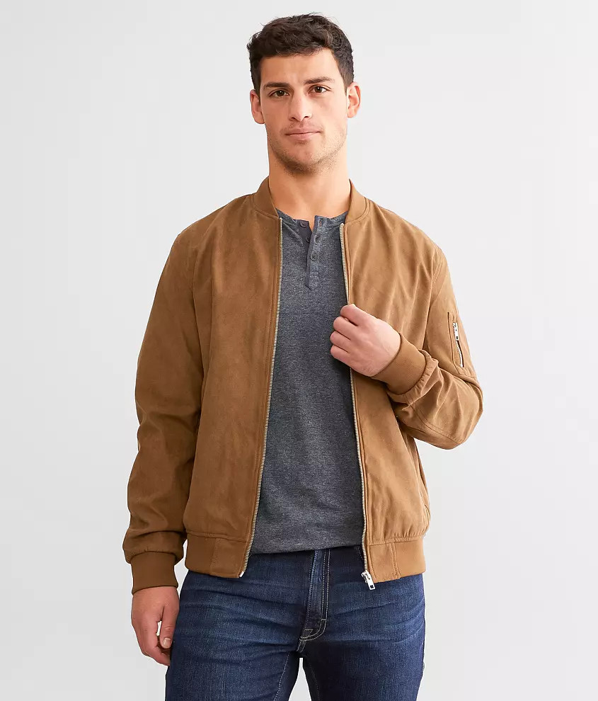 Rocky Faux Suede Jacket | Buckle