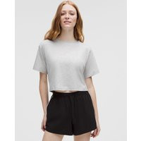 All Yours Organic Cotton Cropped T-Shirt | Lululemon (US)