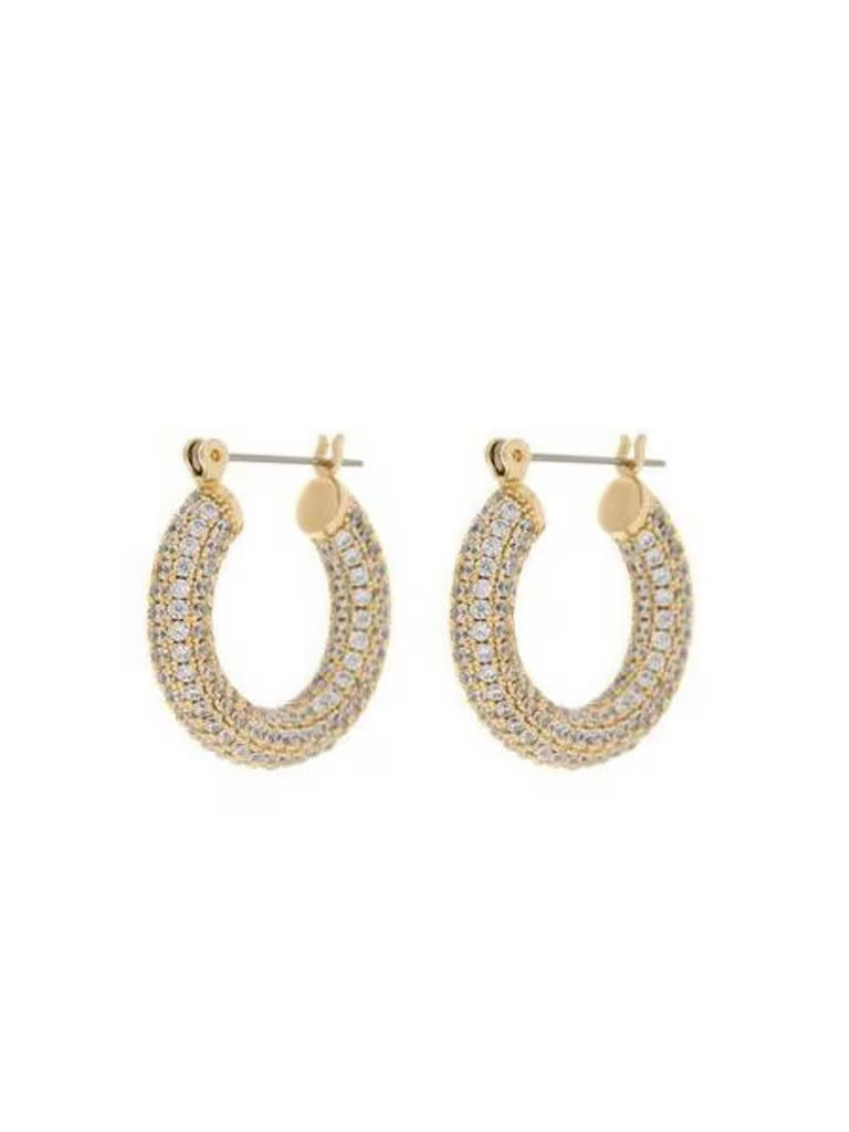 PAVE BABY AMALFI HOOPS | FashionPass