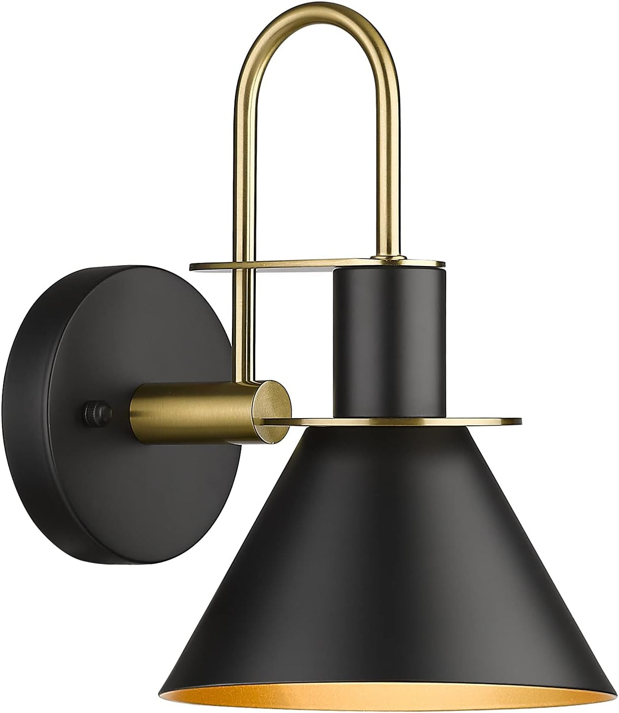 Modern 1 Light Bathroom Vanity Light Fixture, HWH Industrial Wall Sconce Lamp for Indoor Outdoor,... | Amazon (US)