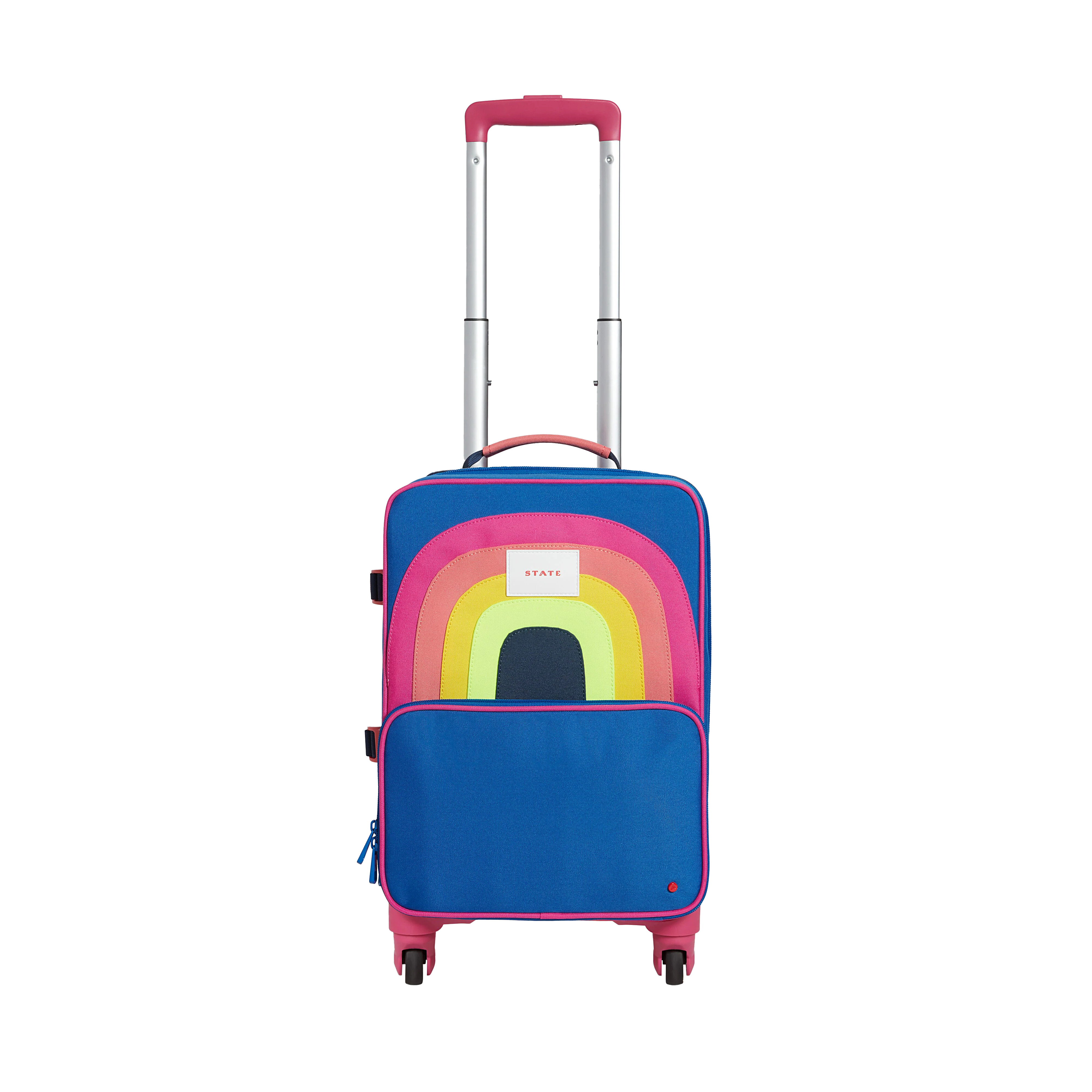Mini Logan Carry-On Suitcase - Rainbow | STATE Bags