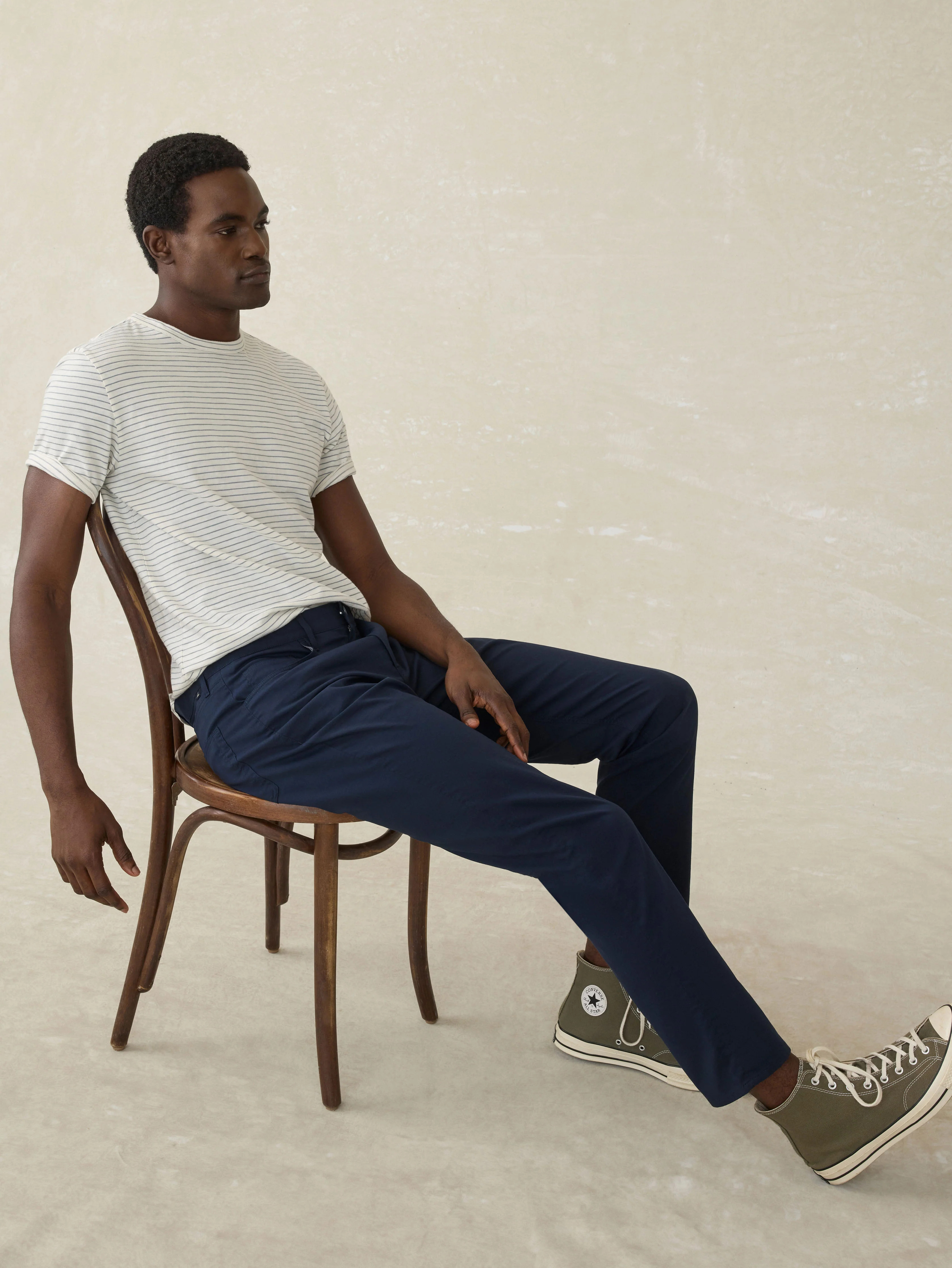 Movement™ 5-Pocket Pant - Navy | Faherty