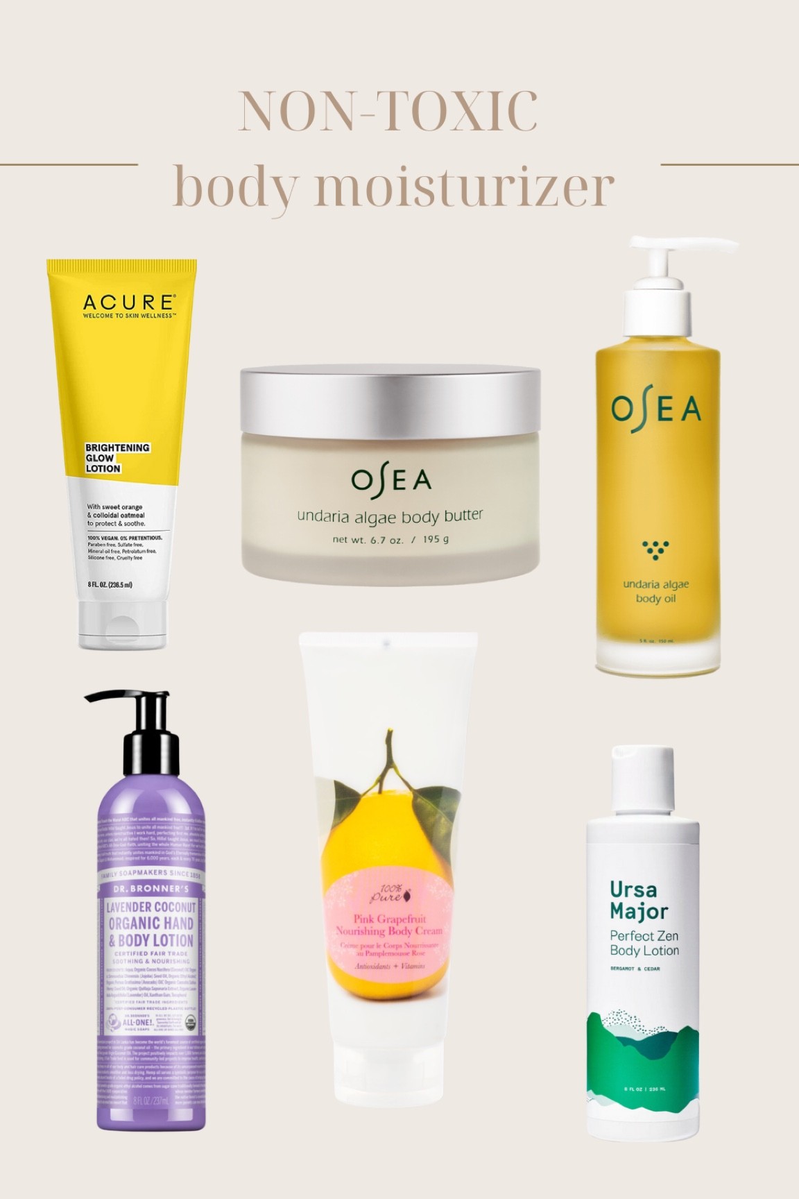 NON TOXIC body moisturizer!! 

#LTKbeauty #LTKSeasonal #LTKfamily