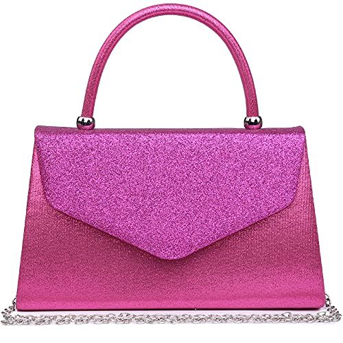 Dasein Women's Evening Bag Party Clutches Wedding Purses Cocktail Prom Handbags with Frosted Glit... | Amazon (US)