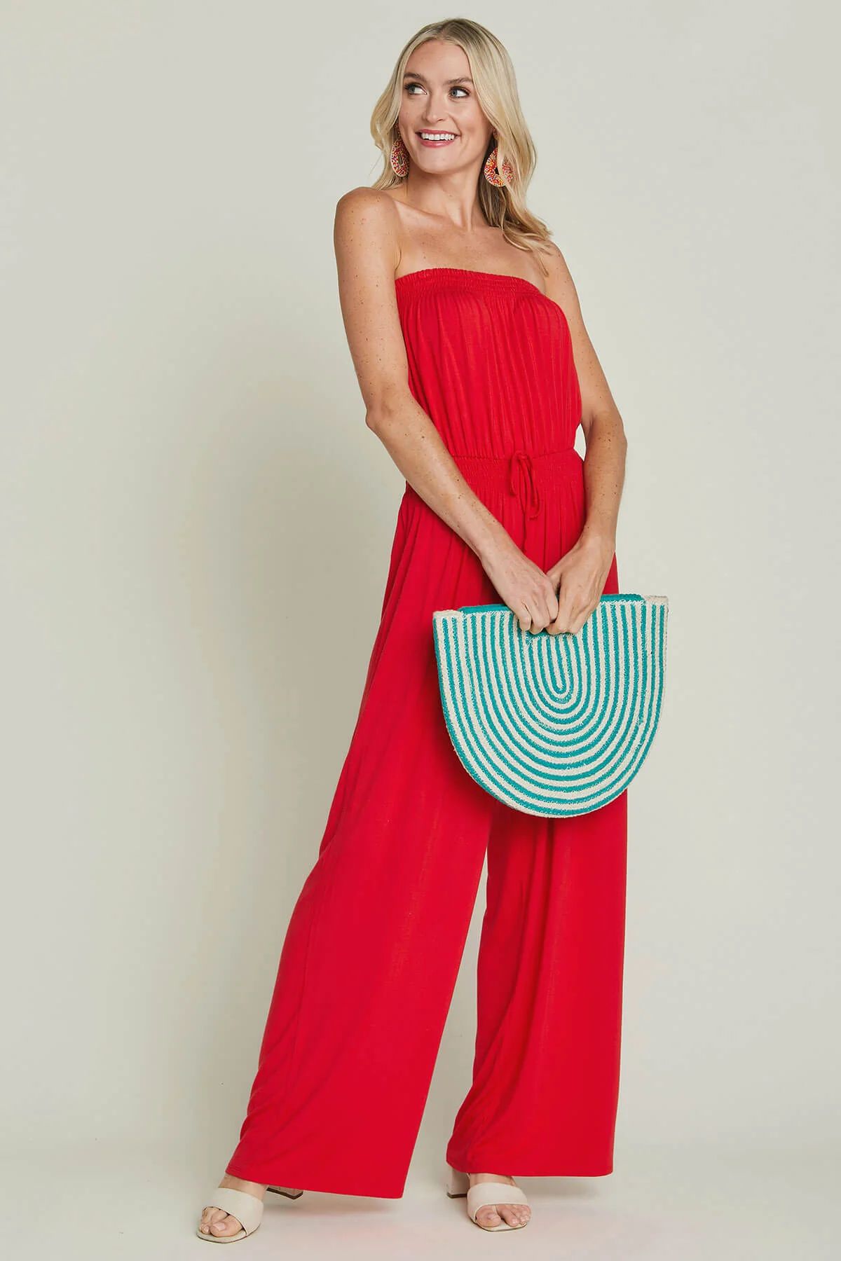 Sugarlips Strapless Jersey Jumpsuit | Social Threads