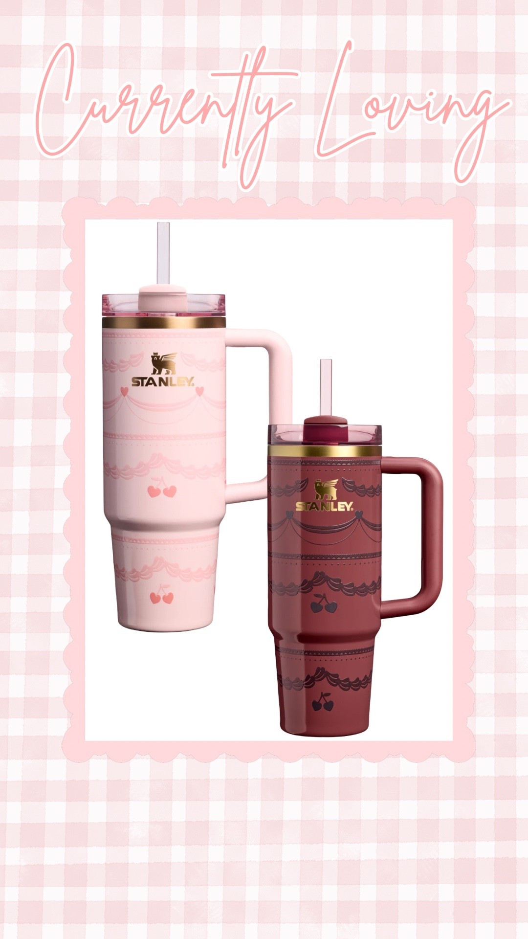  Valentine’s Day Stanley’s! So cute! ❤️❤️




Stanley tumbler 
Valentine’s Day gift 
Gifts for her 
Galentine


#LTKFindsUnder50