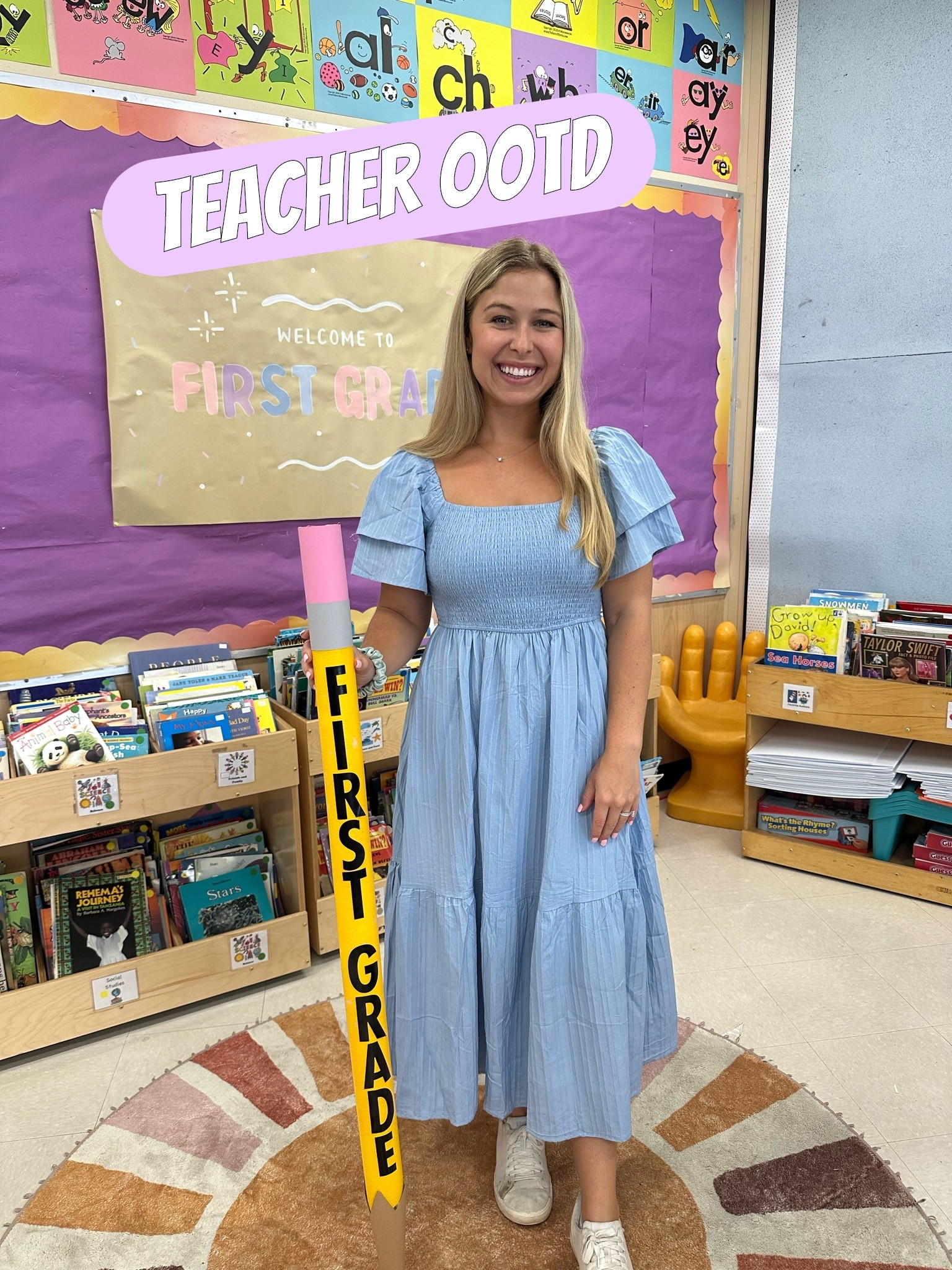 First day of school dress! Teacher ootd🤩 This dress comes in many colors and has pockets!

#LTKootd #LTKgrwm #LTKBeauty