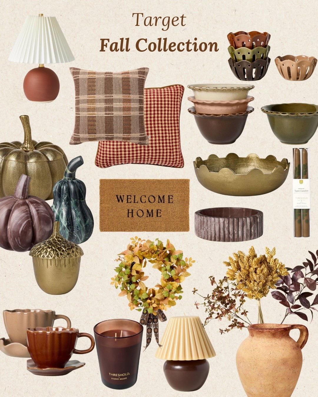 The Target Fall drop is officially here — and it’s everything we hoped for 🍂 From warm wood tones and cozy textiles to classic Studio McGee accents and timeless Hearth & Hand pieces, this collection makes it so easy to refresh your space for fall. I’ve rounded up my top picks from both lines that bring an elevated, organic feel without breaking the bank. 

target fall collection 2025
 studio mcgee fall 2025 
hearth and hand magnolia target hearth and hand fall decor 
studio mcgee target finds 
fall decor from target 
target home decor 2025 
hearth and hand home finds 
target furniture 2025 
magnolia home collection target 
threshold fall line 
target studio mcgee new arrivals 
target studio mcgee furniture 
neutral fall decor ideas 
target home inspiration 
fall mantle decor from target 
affordable fall decor 
cozy home decor 
target new hearth and hand 2025 
modern farmhouse decor 
target studio mcgee lighting 
woven decor 
target fall throw pillows 
ceramic vases 
target sherpa ottomans 
magnolia home finds
Fall decor 
Home
fall home decor 
autumn home trends cozy fall home inspiration neutral autumn decorations fall decorating ideas autumn mantel styling cozy autumn vibes warm fall color palette autumn entryway decor rustic fall home decor moody fall interior fall seasonal styling layered fall textures transitional fall decor pumpkin season decor

#FallHomeDecor #AutumnDecorInspo #CozyFallVibes #NeutralAutumnDecor #PumpkinSeason #FallInteriorStyle #RusticFallDecor #AutumnDecorIdeas #LayeredFallLook #FallDecorCrush #MoodyFallDecor #FallVignette #AutumnDecorGoals 

#StudioMcGee #TargetHome #HearthAndHand #TargetFallDecor #FallDecor2025 #NeutralFallDecor #TargetFinds #MagnoliaHome #OrganicModernStyle #ModernFarmhouseDecor #TransitionalDecor #TargetHomeDecor #AffordableHomeDecor #StudioMcGeeStyle #TargetThreshold #HearthAndHandMagnolia #TargetDecorFinds #FallHomeInspo #FallStyling #TargetHaul #NeutralDecorLovers #TargetStudioMcGee #HomeDecor2025 #SeasonalDecor #ModernHomeStyle #CozyHomeVibes #TargetFurniture #TargetFavorites #MagnoliaStyle #LTKFallHome

#LTKautumn 

#LTKFindsUnder100 #LTKSeasonal #LTKHome