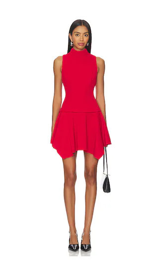 Lovers and Friends Mary Mini Dress in Red. - size M | Revolve Clothing (Global)