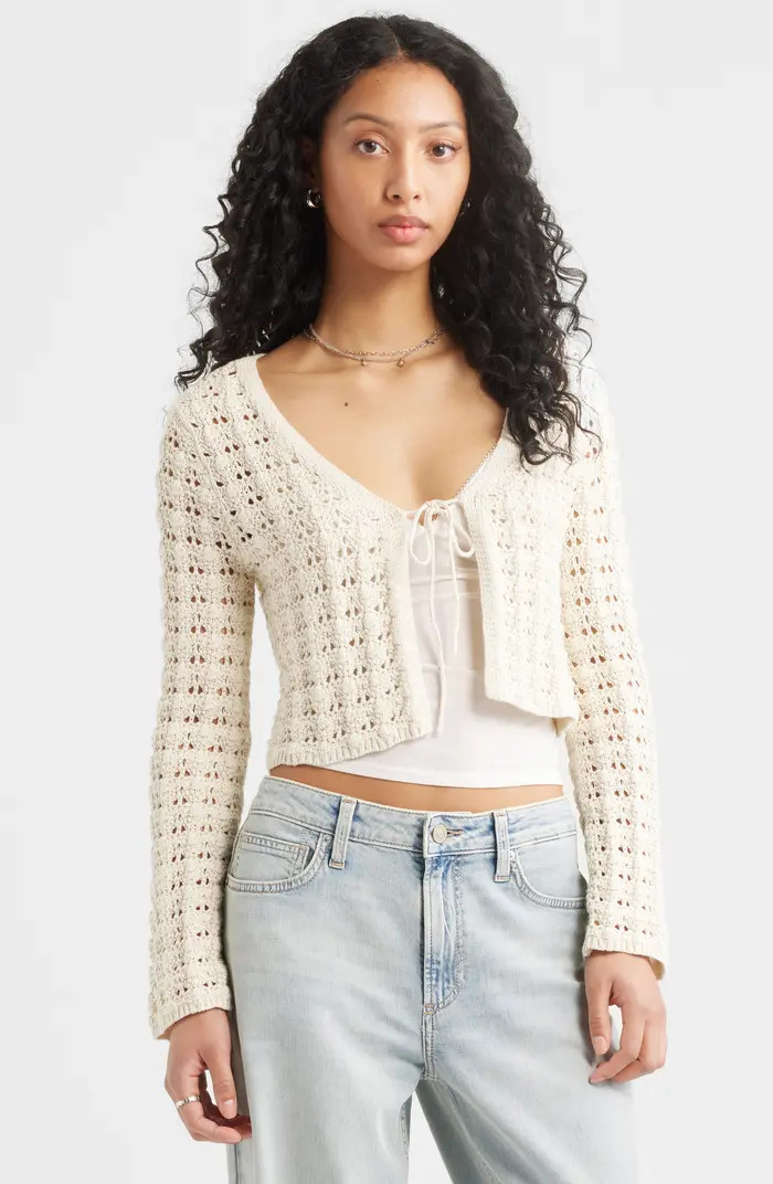 BP. Fly Away Open Stitch Cardigan | Nordstrom | Nordstrom