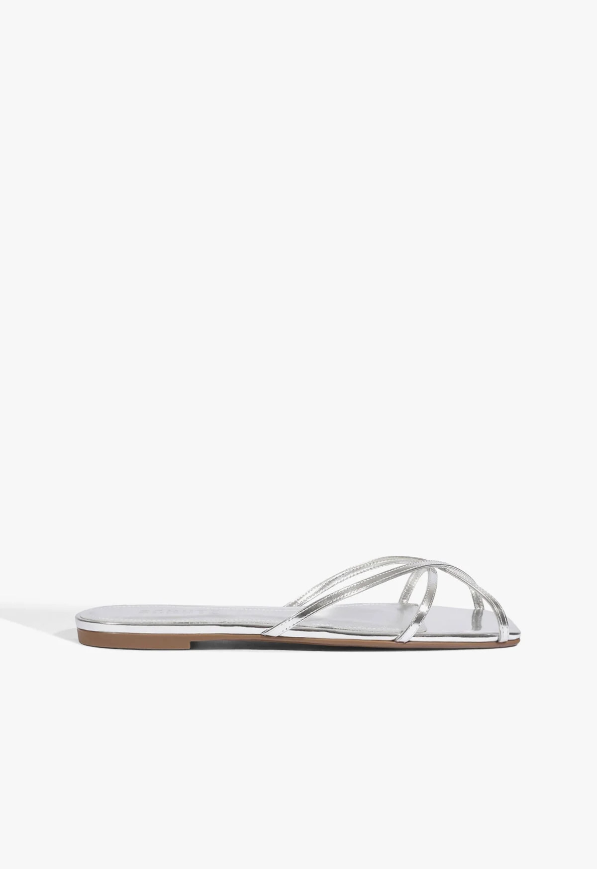 Caeline Gold Flat Sandal | Schutz (US)