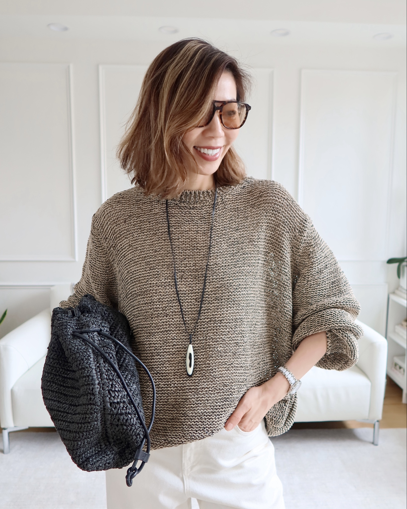Spring knit  

#LTKOver40 #LTKootd #LTKMidsize