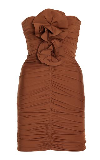 Exclusive Bofill Ruched Jersey Mini Dress | Moda Operandi (Global)