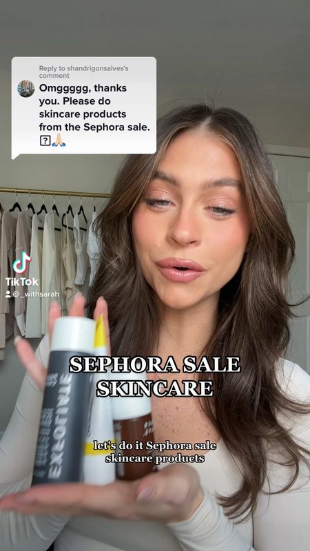 Sephora Sale skincare favorites!

#LTKBeautySale #LTKsalealert #LTKbeauty