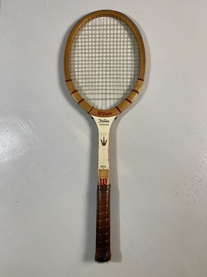 Vintage Wilson Jack Kramer Autograph Wood Tennis Racket Raqcuet 4 5/8 Speed Flex | eBay US