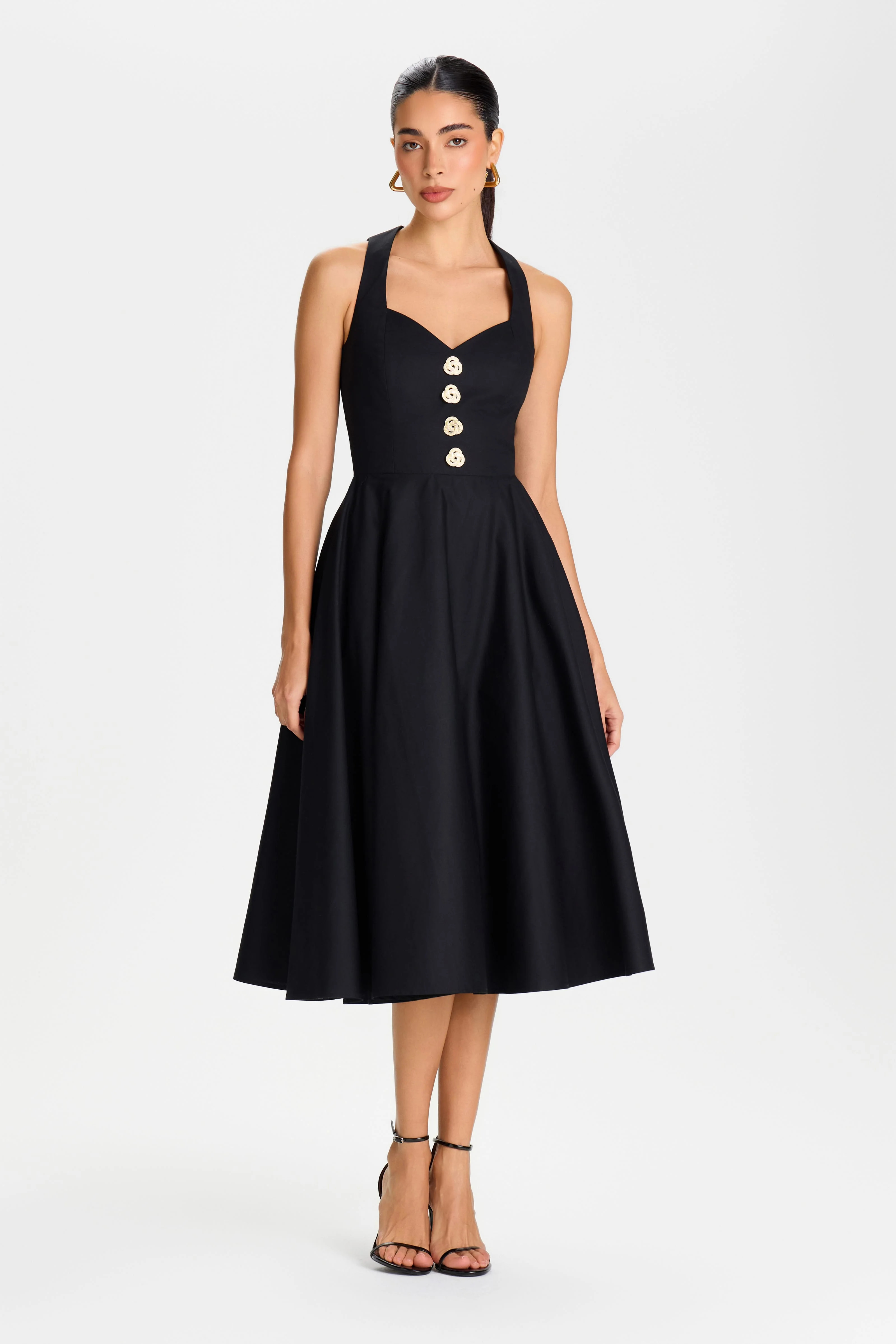 Annabelle Black Dress | Nadine Merabi