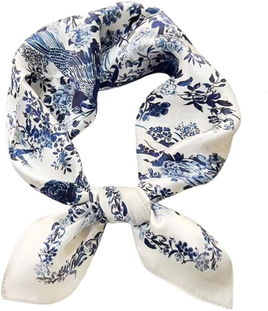 Tim & Tina Square 100% Mulberry Silk 21'' x 21'' Hair Scarf Head Sleeping Wrap Satin Head Scarf f... | Amazon (US)