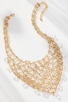 Crystal Bib Necklace | Anthropologie (US)