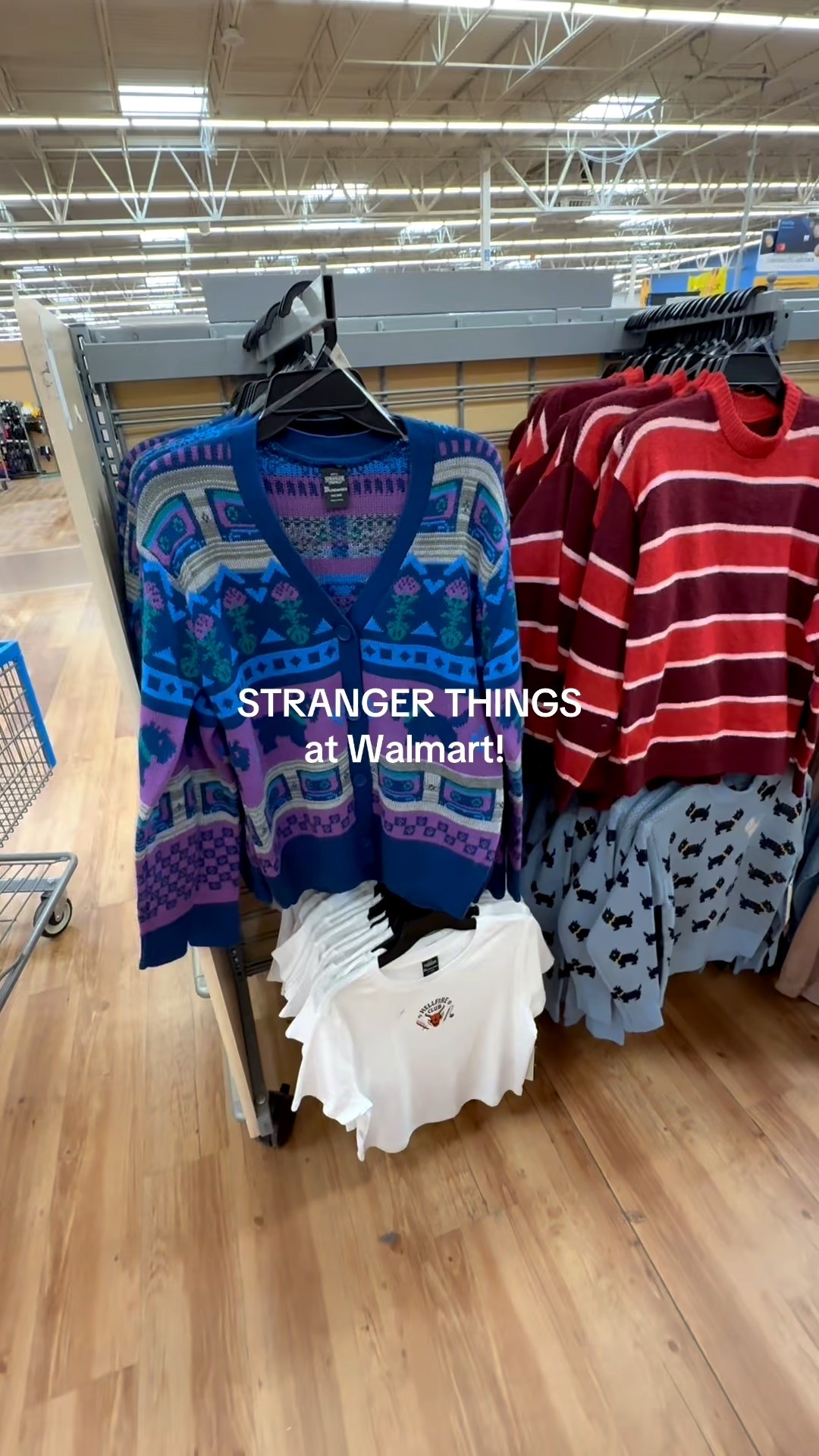 I don’t even watch #StrangerThings but this collection at @Walmart is SO cute!!! #theupsidedown #hawkins #dungeons #strangerthings5 