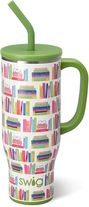 Swig Life 30oz Mega Mug, 30oz Tumbler with Handle and Straw, Large Insulated Tumblers, Cup Holder... | Amazon (US)