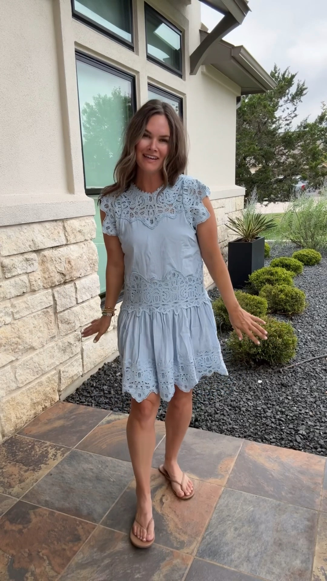 New favorite brunch dress 💙 Would never guess this was a Walmart find!

#LTKMothersDay #LTKootd #LTKSeasonal