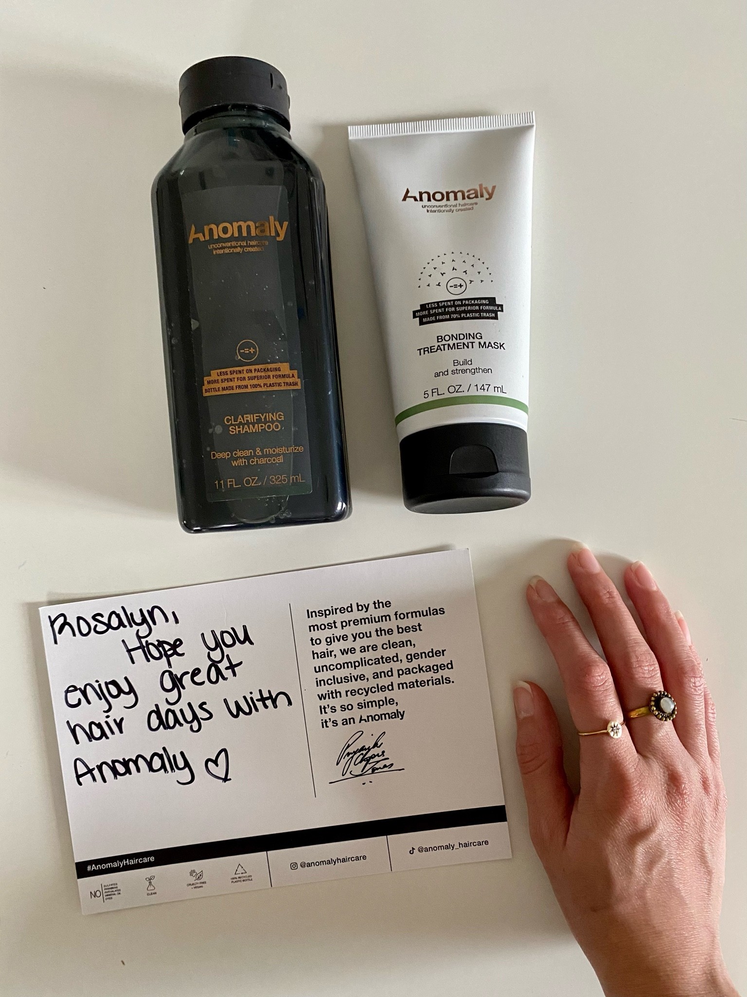 Anomaly hair care with bonding treatment mask and clarifying shampoo available at Target. Cruelty free and vegan products 

#LTKbeauty #LTKstyletip #LTKunder50