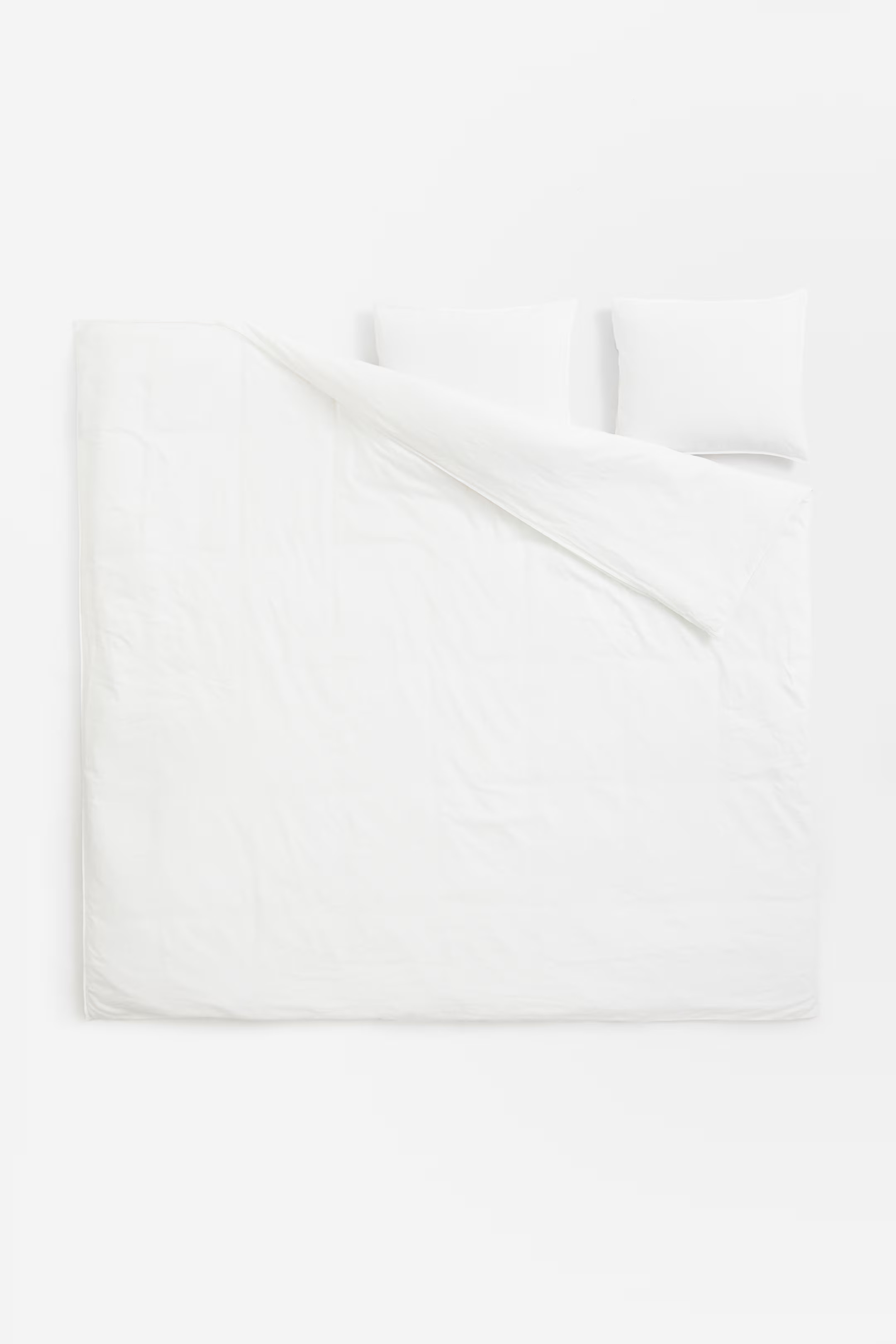 Linen-blend King/Queen Duvet Cover Set | H&M (US + CA)