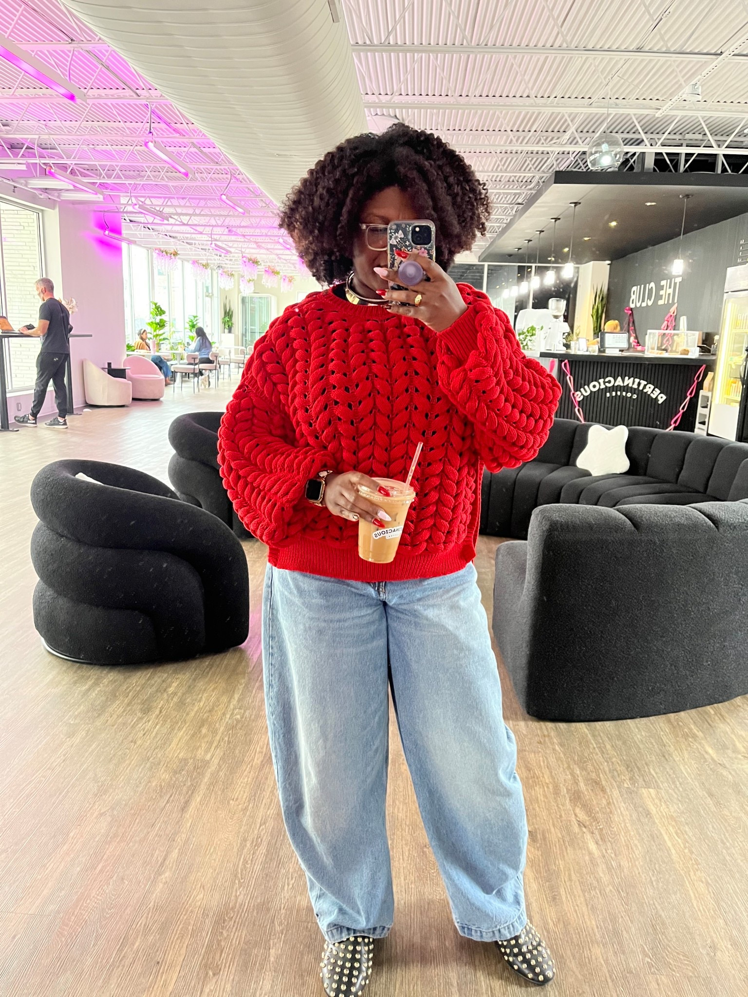 Wearing the Target find KBB by KAHLANA Women's Pullover Sweater 'The Chunky Knit Crew' in a Medium. It’s perfect for these cooler overcast days. 

#LTKootd #LTKSeasonal