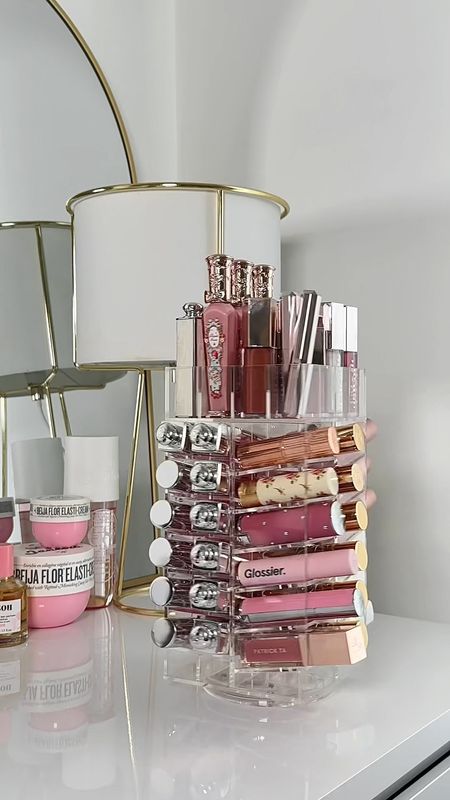 The prettiest lipstick organizer 🫧✨

Makeup vanity, vanity organizer, makeup organization. 

#LTKbeauty #LTKhome #LTKVideo