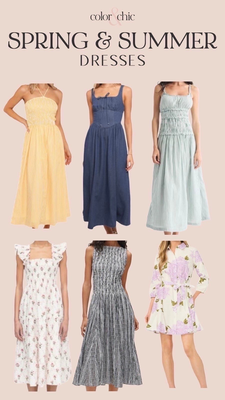 Spring and summer dresses that I love for this season! Flattering on and pretty colors  

#LTKSeasonal #LTKootd