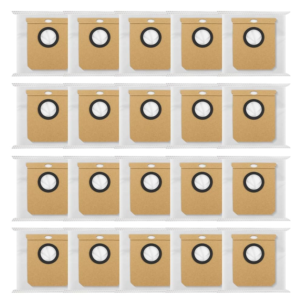 20 Pack Vacuum Dust Bags for Eufy L50 L60 Robot Vacuums Cleaner Self-Emptying Dock, Replacement D... | Amazon (US)