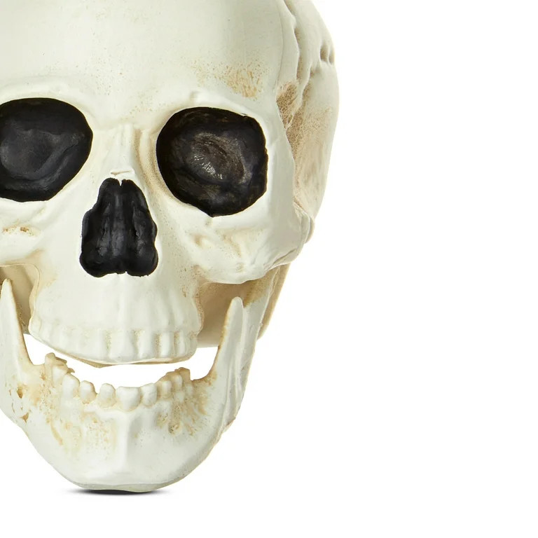 Halloween Skull Decoration, 4", by Way To Celebrate - Walmart.com | Walmart (US)