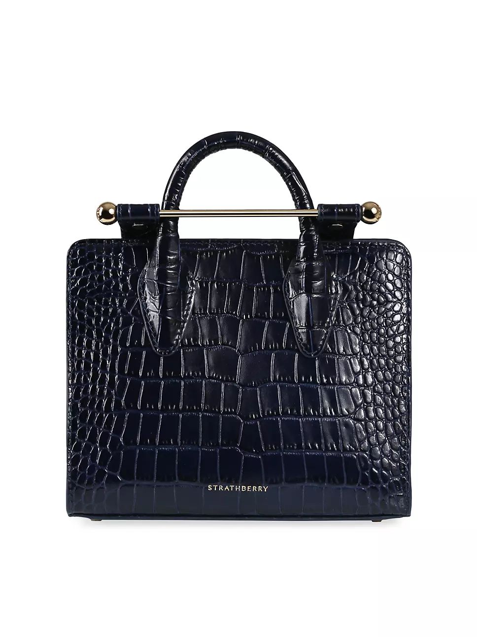 Nano Croc-Embossed Leather Tote | Saks Fifth Avenue