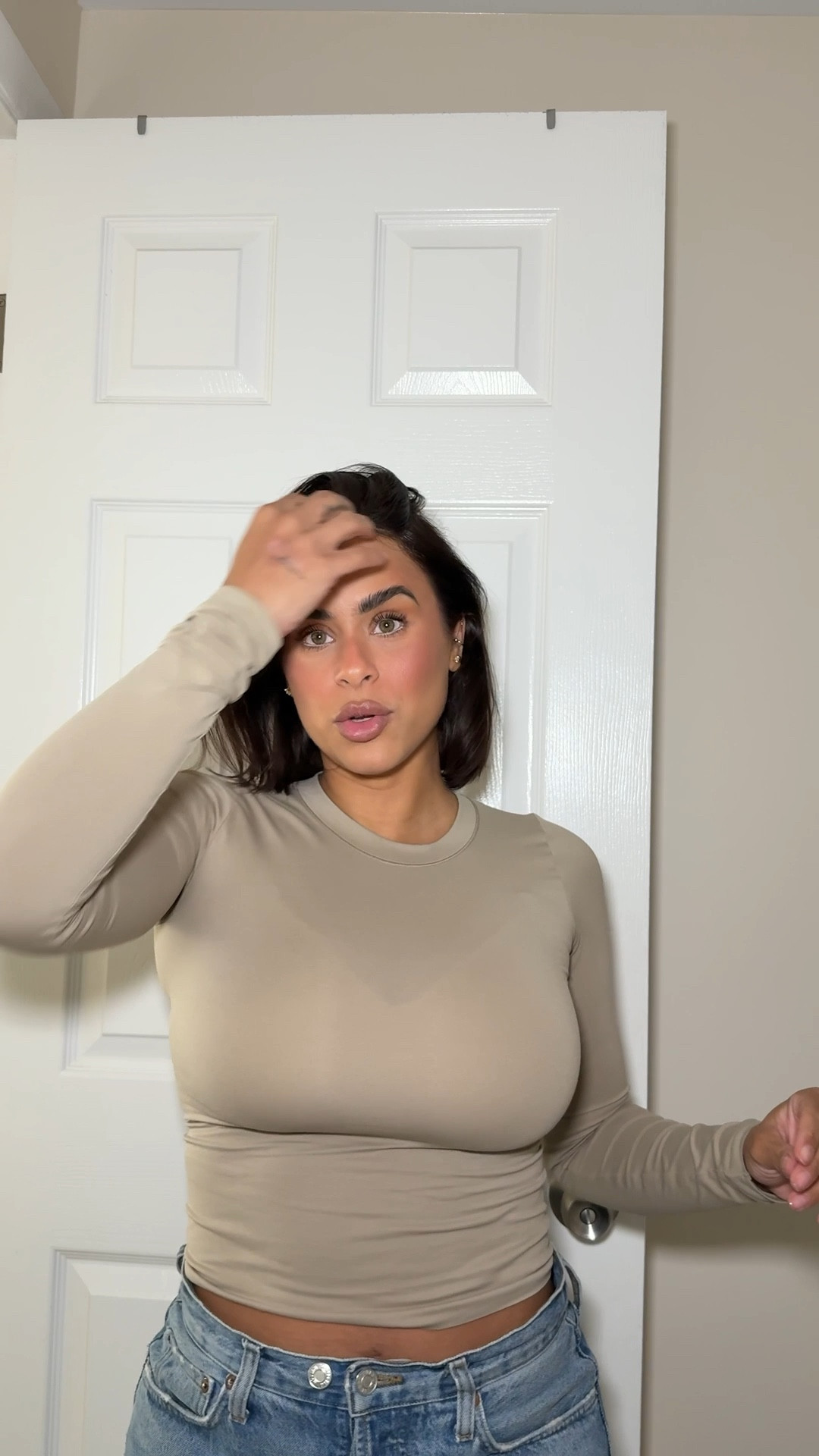 Trying to style my short bob 

#LTKBeauty