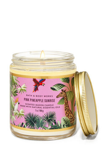Pink Pineapple Sunrise


Mason Single Wick Candle | Bath & Body Works