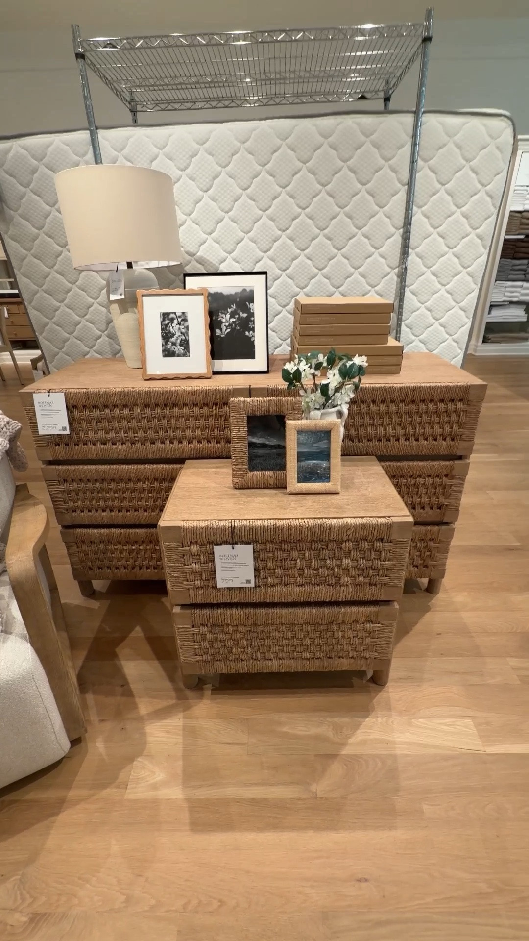Woven beachy bedroom vibes! 🐚  The Bolinas Collection from Pottery Barn brings so much warmth and texture with its beautiful woven detailing and soft natural finish. 🤎 Featuring the nightstand and 6-drawer dresser for a relaxed coastal look that feels airy, cozy, and timeless all at once. ☺️ Such a gorgeous collection for adding texture and warmth to a bedroom space! 💫 #BedroomFurniture #PotteryBarn #Nightstand

#LTKHome #LTKSaleAlert