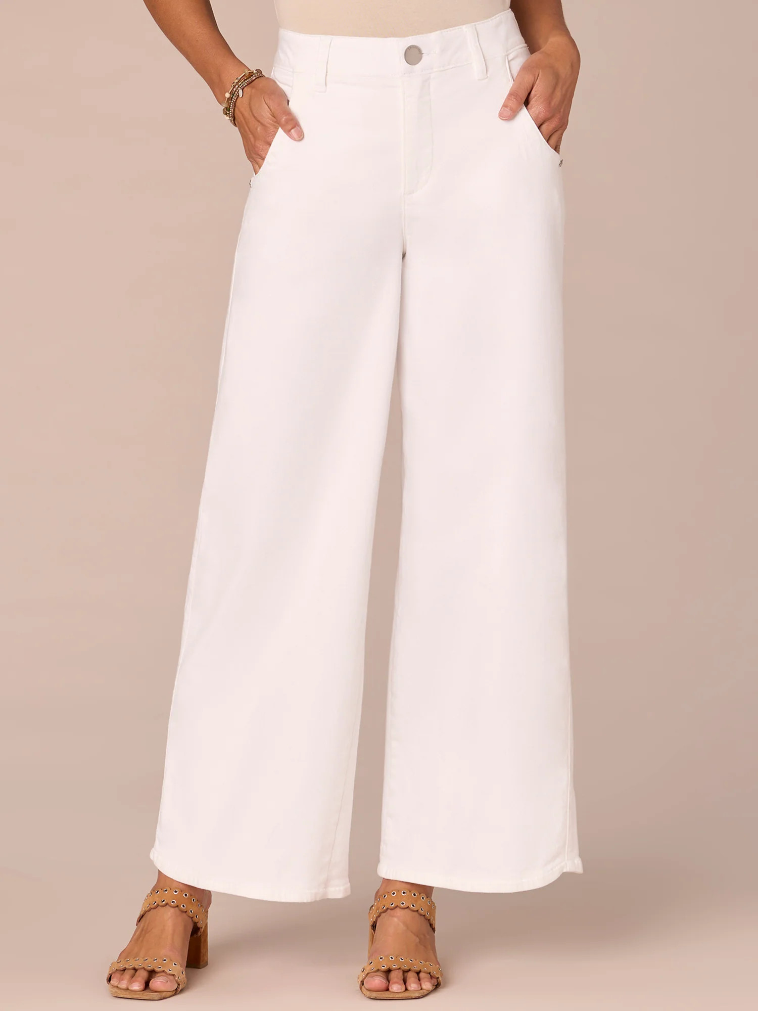 "Ab"solution Skyrise Dart Seam Wide Leg Jeans with Tulip Hem | Democracy Clothing